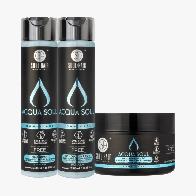 Kit Linha Acqua Soul - Hidratação Profunda 250ml