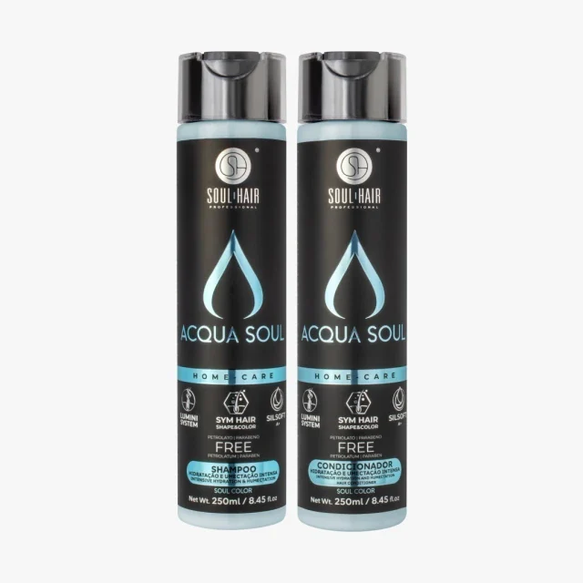 Shampoo e Condicionador Acqua Soul - Hidratação Profunda 250ml